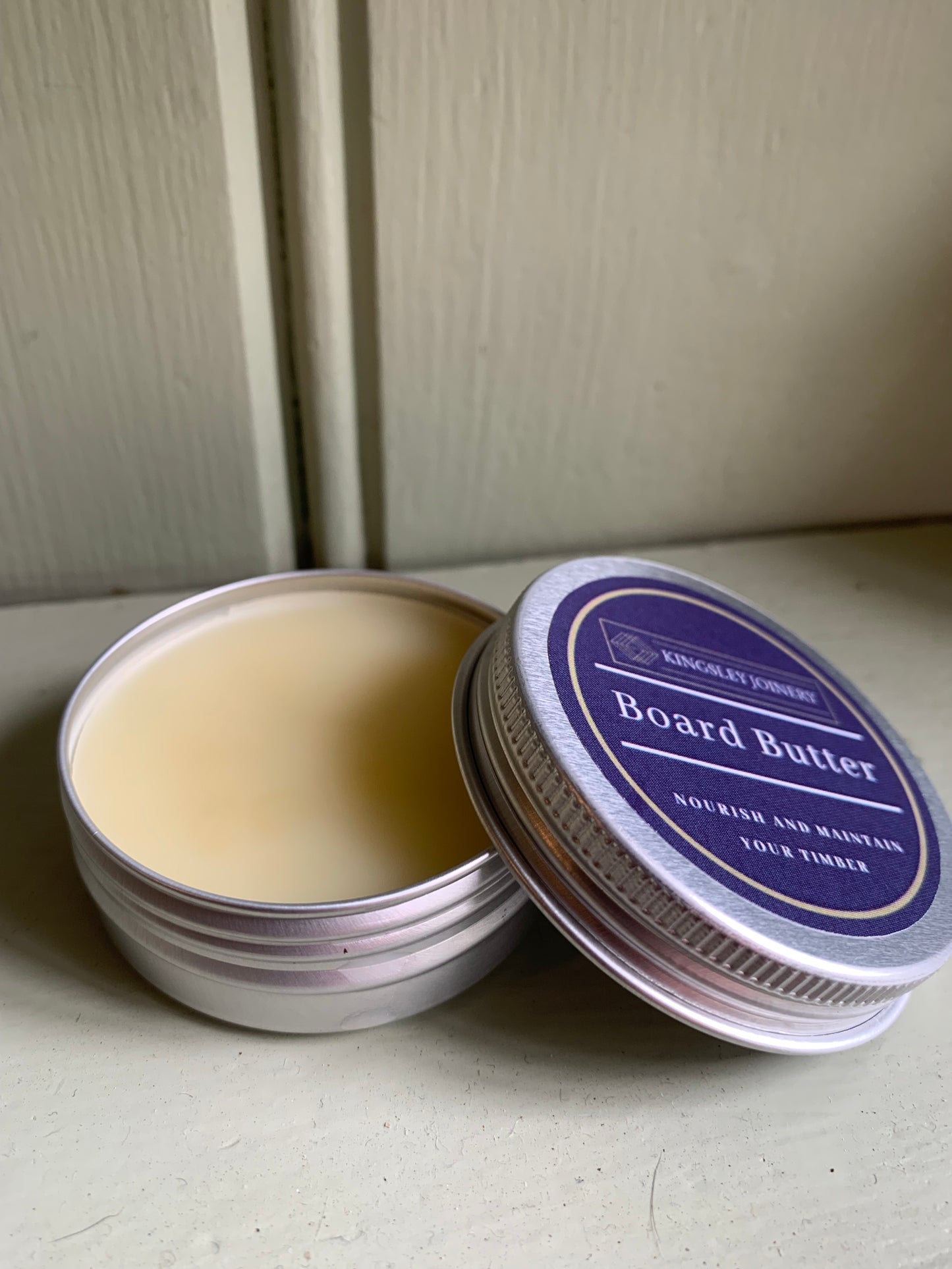 Kingsley Iroko serving board