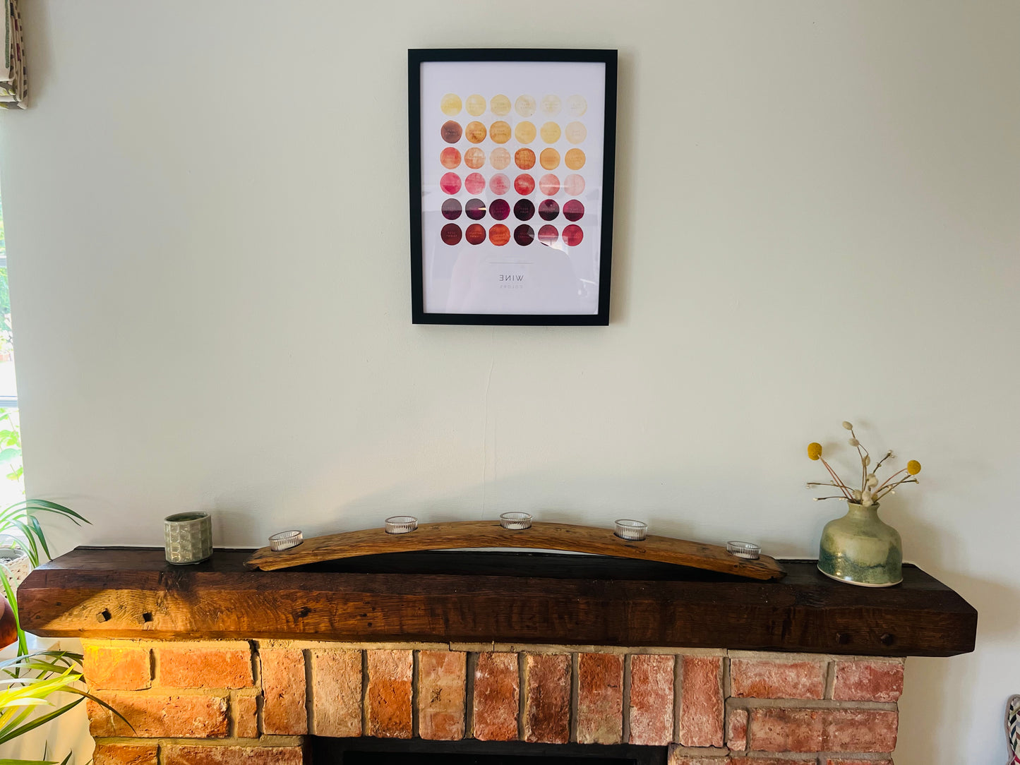 Barrel Stave Candle Holder